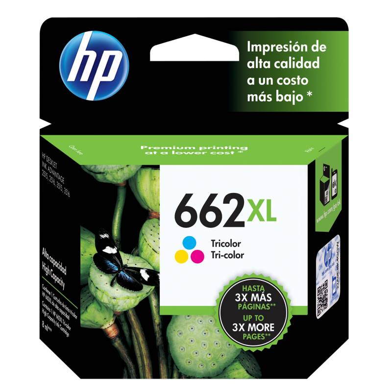 HP - Tinta 662 XL Tri color