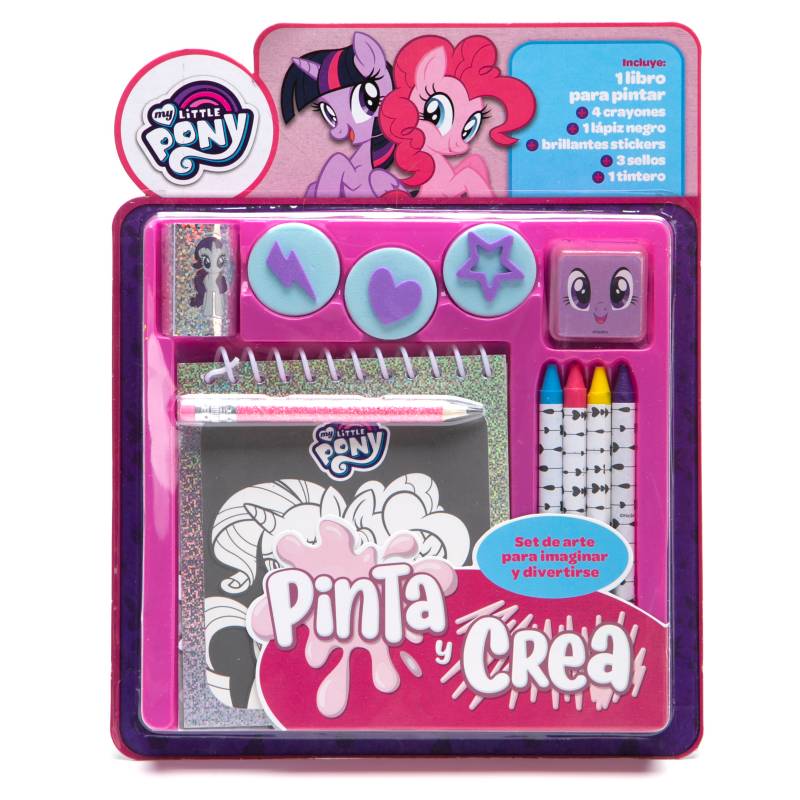 Set Pinta Y Crea My Little Pony Falabellacom