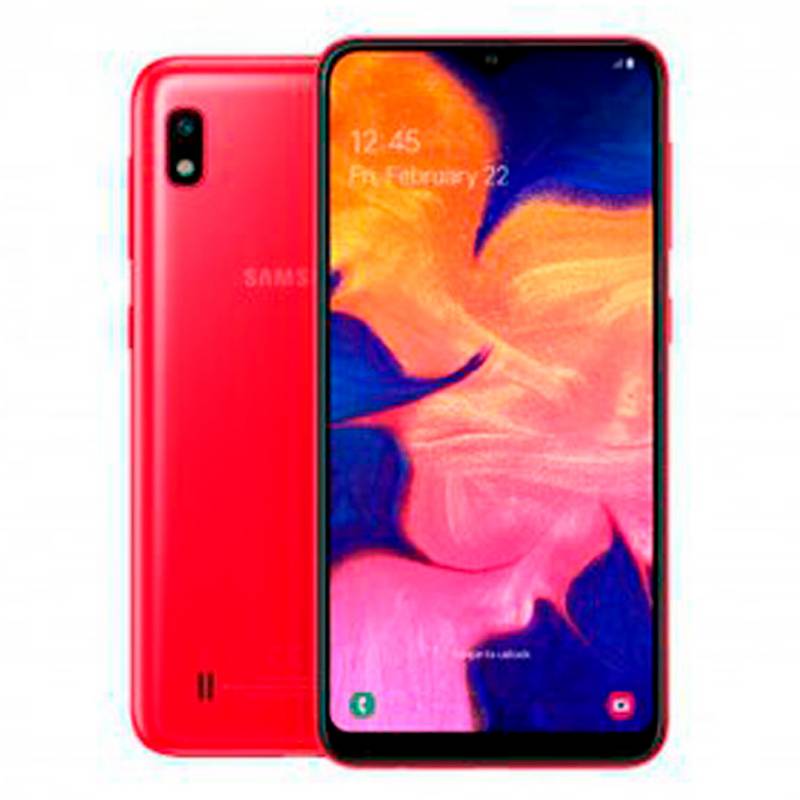 Samsung Celular Libre Galaxy A10 32gb Dual Sim Rojo Falabella Com