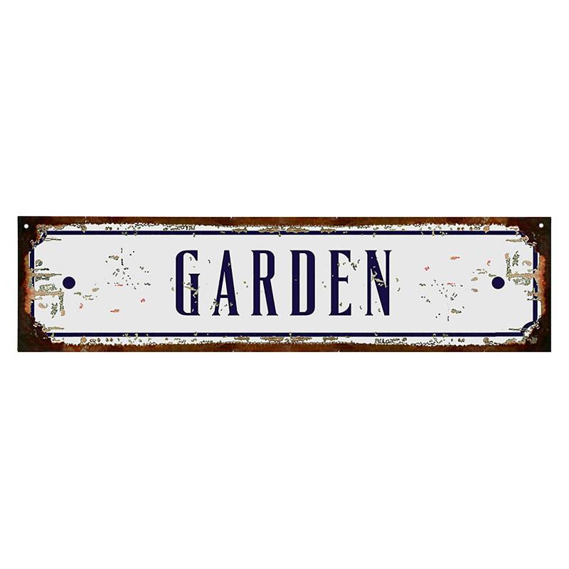 Cartel Garden 10x40 cm