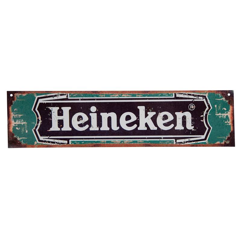 Cartel Heineke 10x40 cm