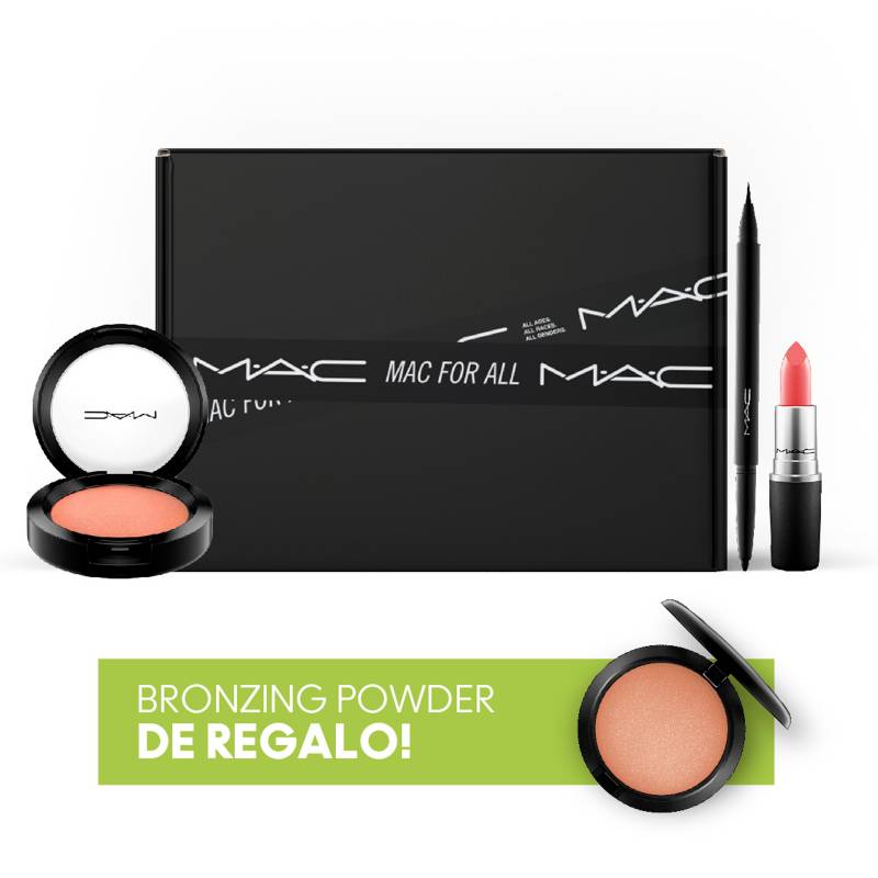 MAC Set de maquillaje MAC + Bronzer Powder de regalo! 