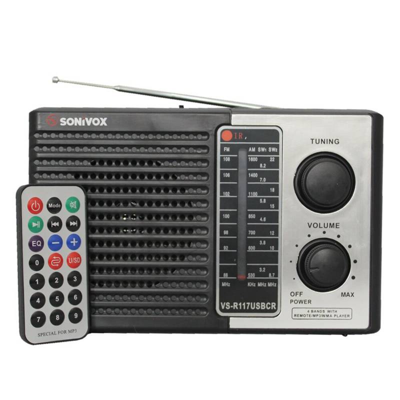 SONIVOX - Radio parlante portatil portable recargable am/fm/