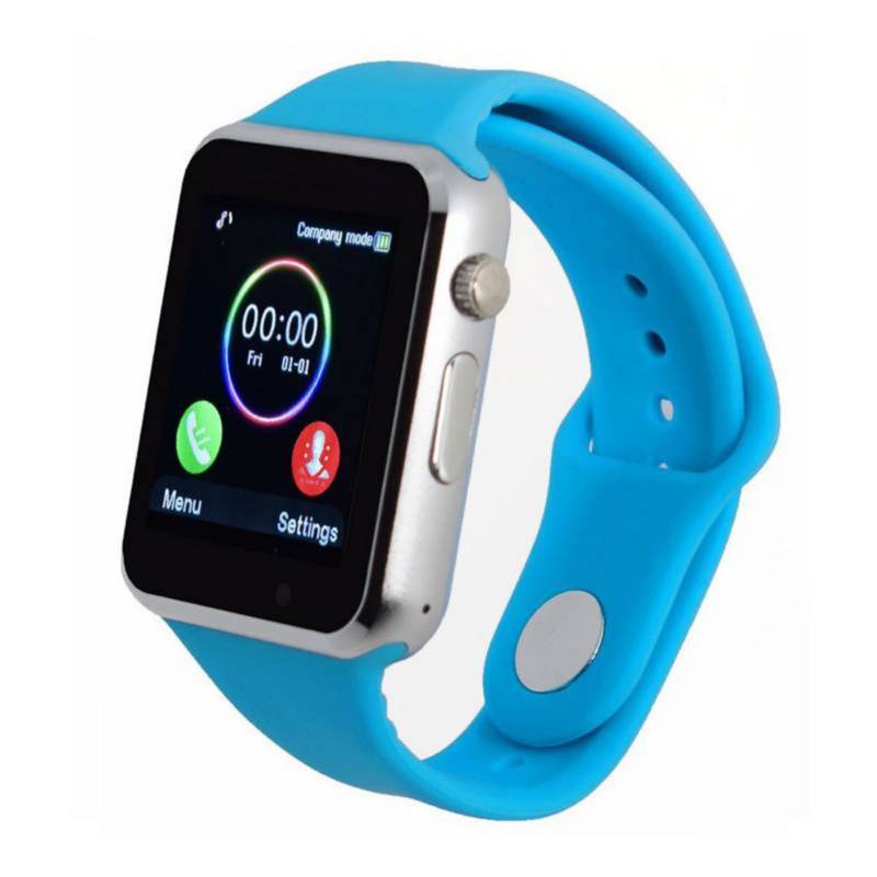 Danki - Reloj inteligente Smartwatch sim card azul
