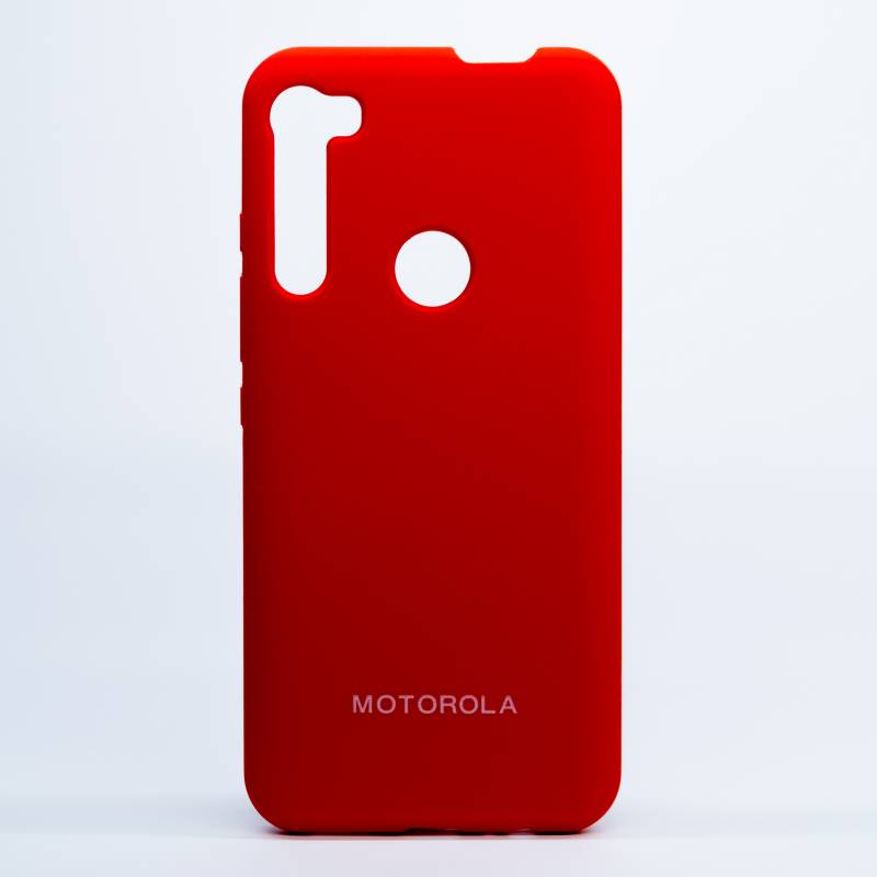 DIGICELL - Carcasa Moto Fusion Plus Silicone Case Rojo
