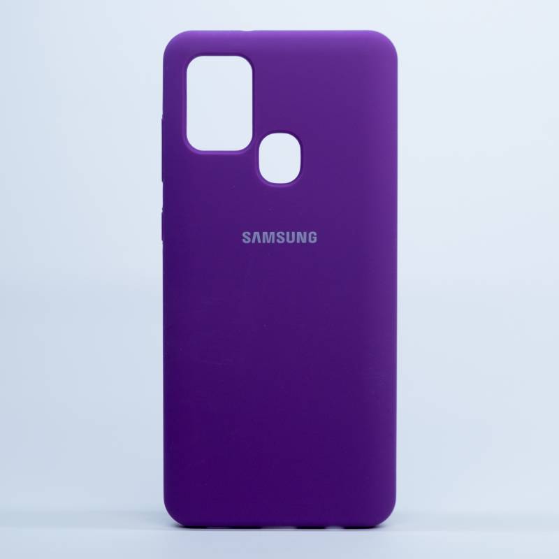 DIGICELL - Carcasa Samsung A21S Silicone Case Morado