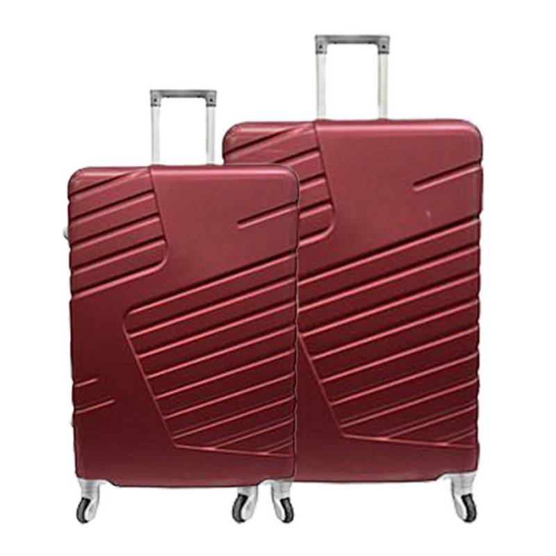 BIN COLOMBIA - Set maletas de viaje abs x2 21,26 pulg bin-w438