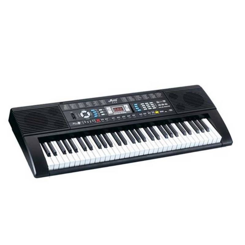 Danki - Teclado organeta piano 6639 musical 128 tonos negr