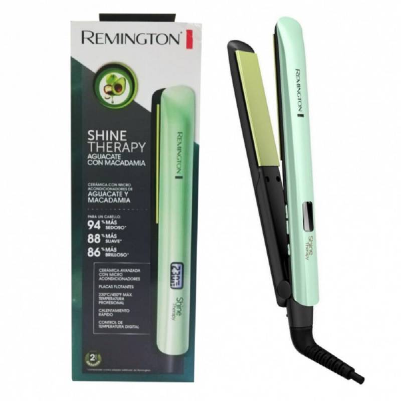 Remington - Plancha para cabello remington macadamia con aguac