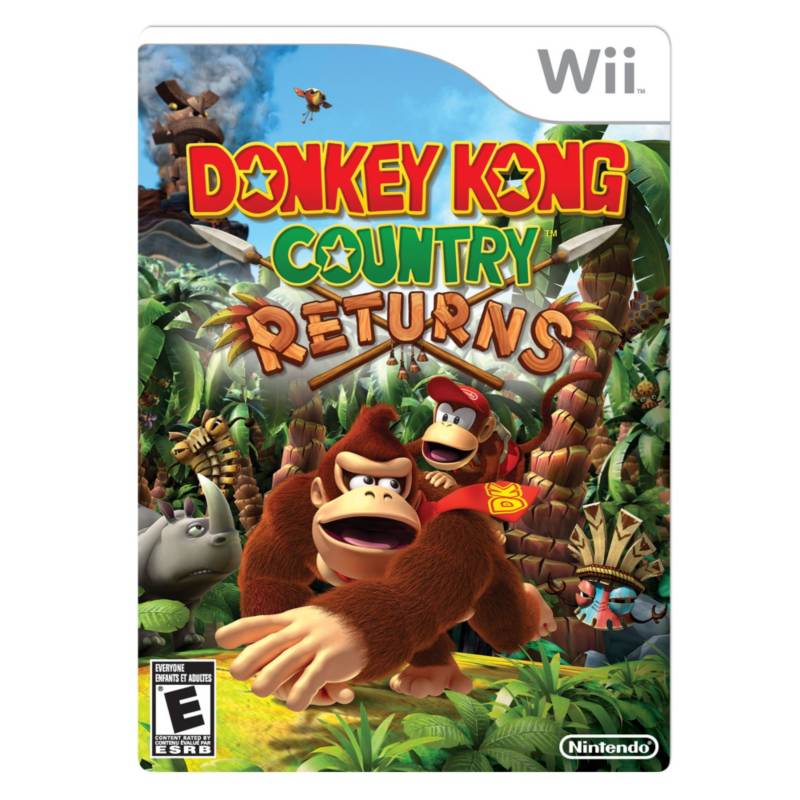 Nintendo Wii - Juego Donkey Kong Returns