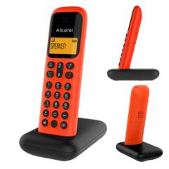 Alcatel - Teléfono inalámbrico Alcatel d295  - naranja