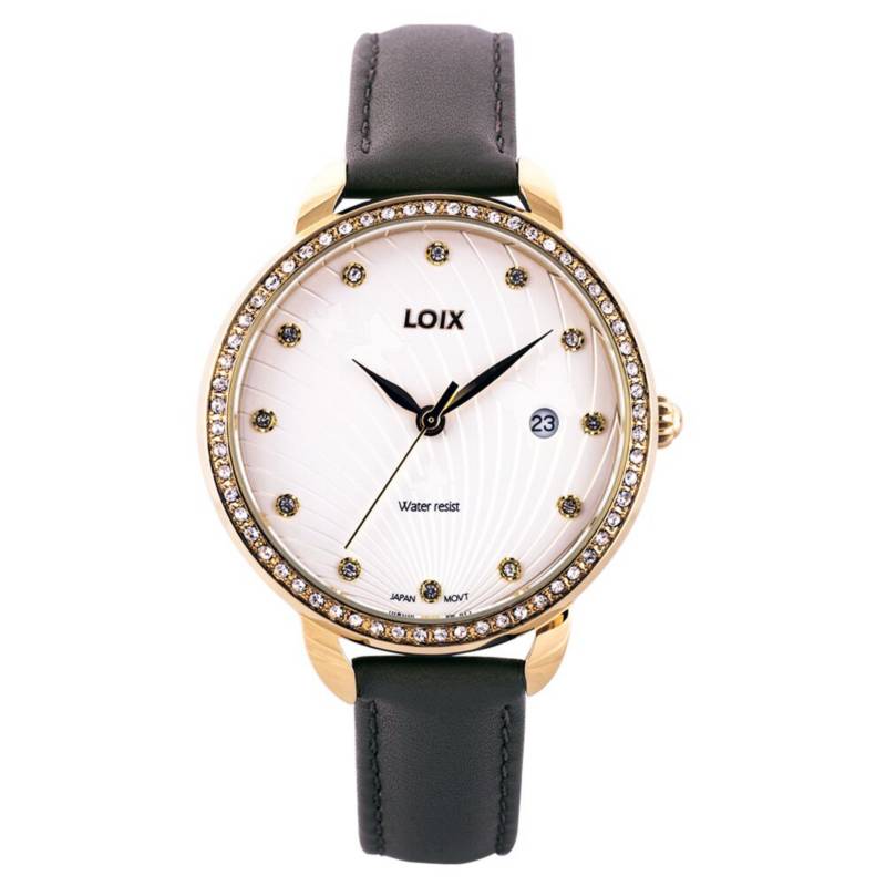 Loix - Reloj para dama loix gris/dorado ref. L1114-3