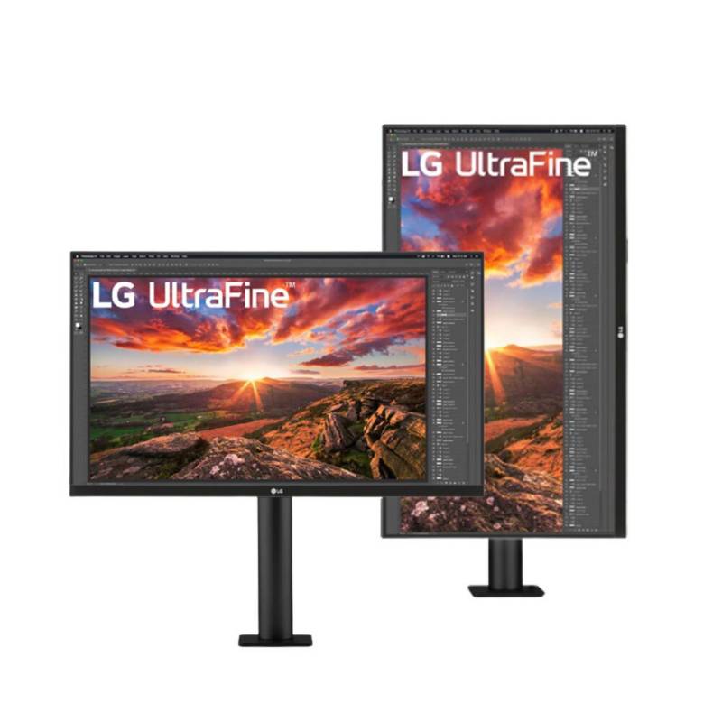 LG - Monitor lg 27 ergo ips ultra fino uhd 4k 60hz usbc