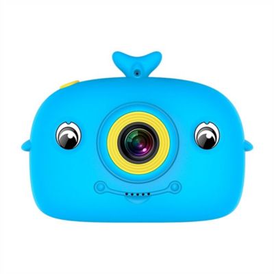 Camara Digital Para Niños Ballena Azul Generica