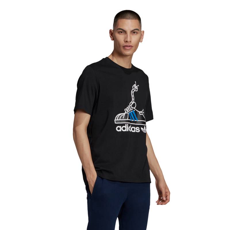 ADIDAS - Camiseta Deportiva Adidas Hombre