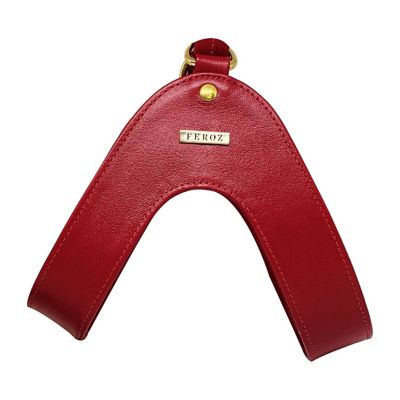 Arnes De Cuero Rojo Para Perros Xxs - Feróz