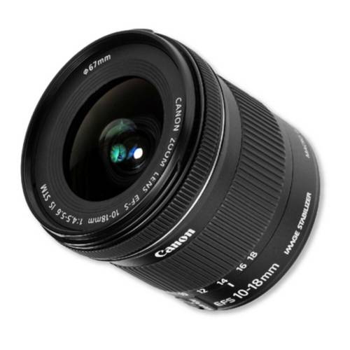 Canon 10-18mm f/4.5-5.6 is stm