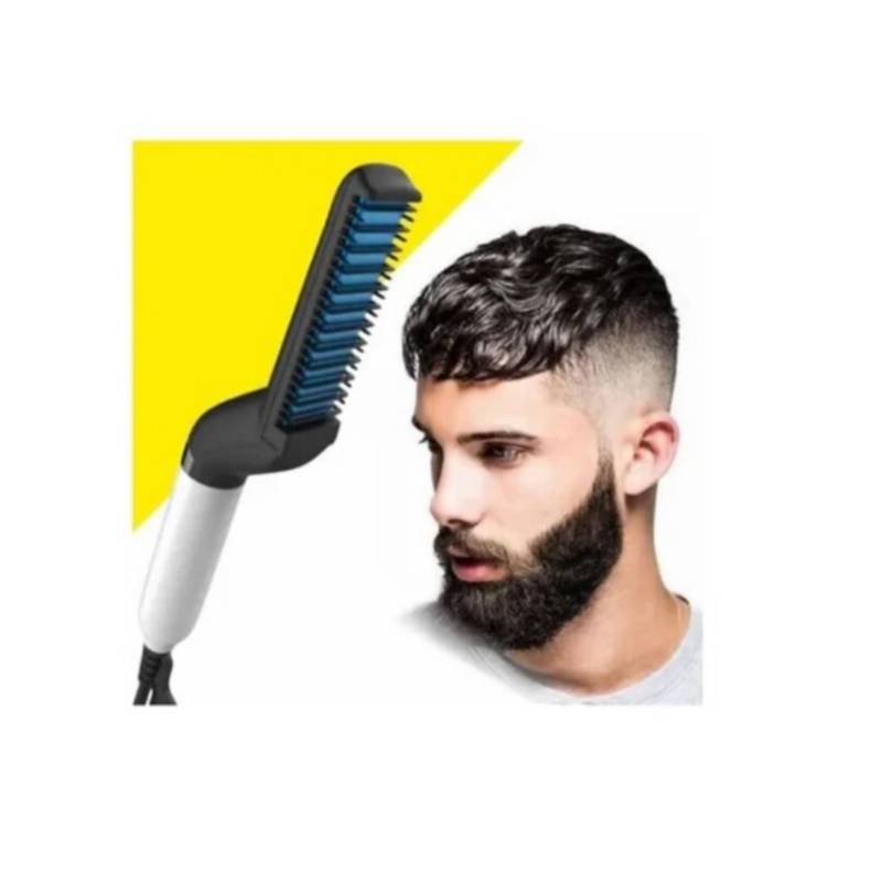 GENERICO Plancha cepillo para hombre alisa barba y cabello | Falabella.com