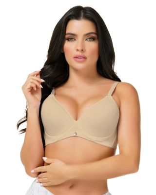 BRASIER MUJER LISO UNICOLOR