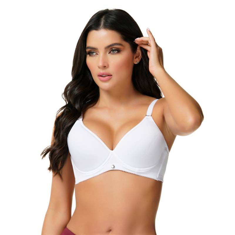 BRASIER MUJER LISO UNICOLOR