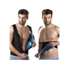 THERMO SHAPERS - Combo cinturilla hombre  chaleco broches hombre