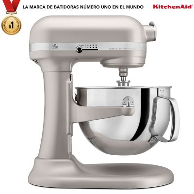 Batidora De Pedestal Kitchenaid Profesional 5.7 Lt Perla Niquel 10 Velocidades 575W Kp26M1Xnp