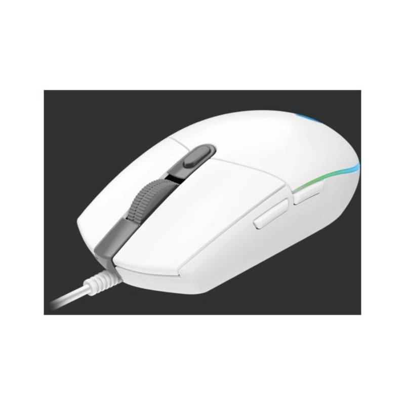 Logitech Gaming Mouse G203 LightSync Blanco - Ratón