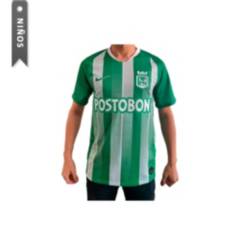NIKE - Camiseta Nike Atletico Nacional Local 2019 Para Niño-Verde