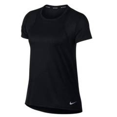 NIKE - Camiseta Nike Running Para Mujer-Negro