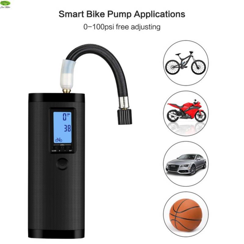 Compresor aire portatil mini electrico moto carro bicicleta