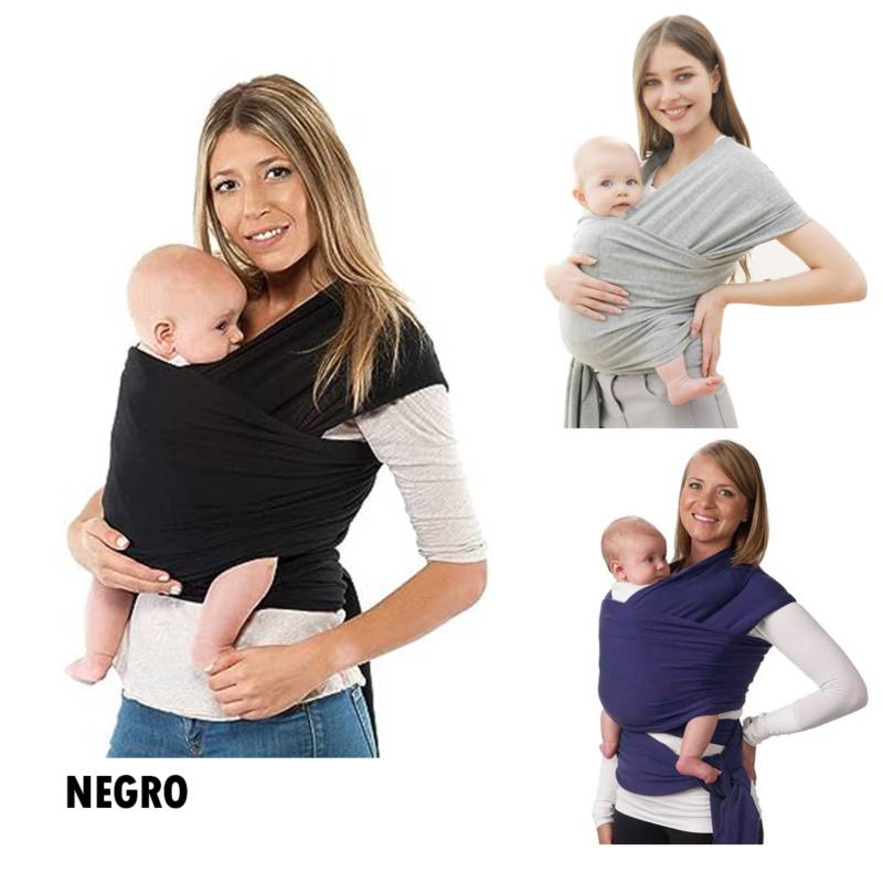 GENERICO - Fular cargador elastico para bebe baby on wrap