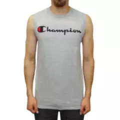 CHAMPION - Camiseta Esqueleto Champion Gt22hy077 Para Hombre-Gris Claro