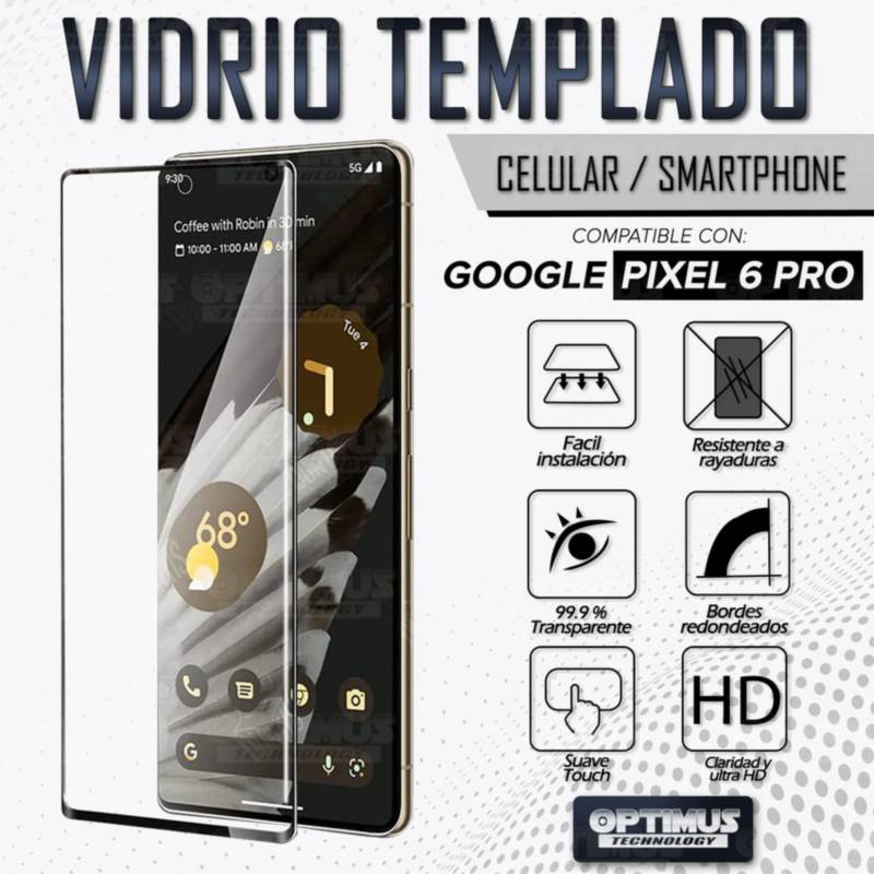 Vidrio Templado para Google Pixel 8 100% adhesivo GENERICO