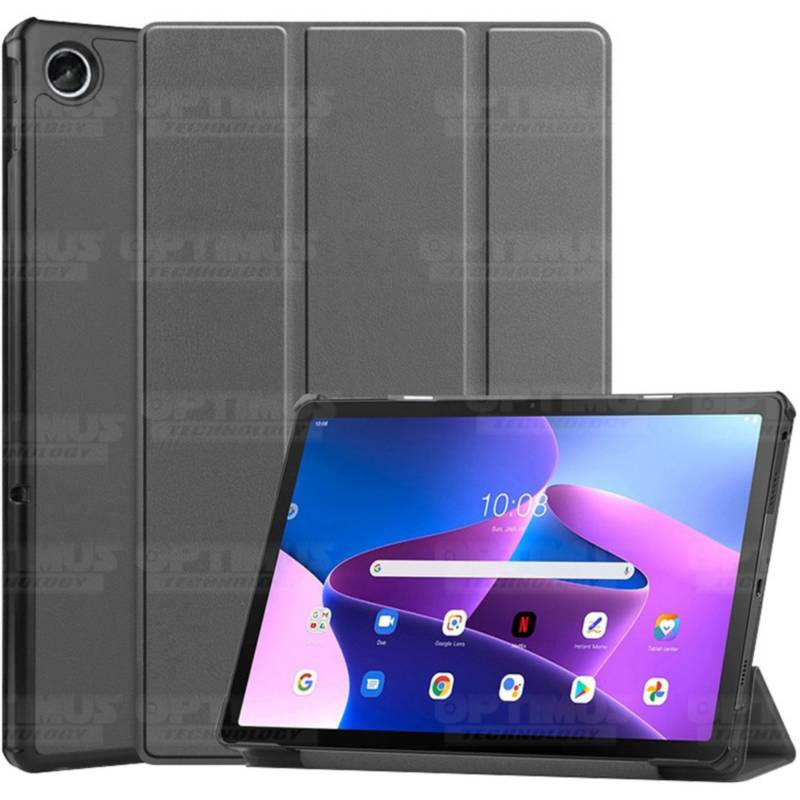 Funda de tableta para Lenovo AB M10 Plus (3rd Gen) con patín giratorio de  360 grados y correa de man Ikkle AB M10 plus(3rd Gen)