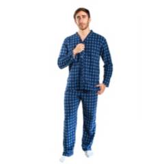 ROMANELLA - Pijama térmica para hombre romanella arturo-azul