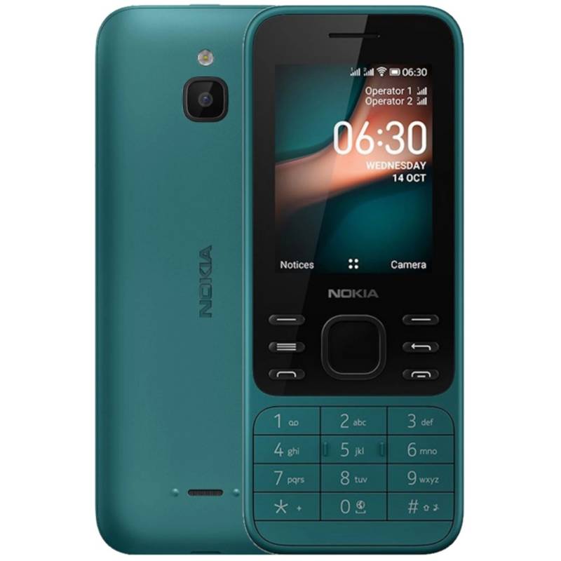NOKIA - Nokia 6300 4g 4 Gb Cyan Green 512 Mb Ram