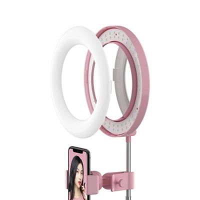 Aro De Luz Led Selfie Bin G3 Rosado Bin Colombia