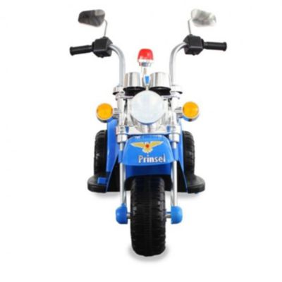 dignidad seguramente tienda Moto Eléctrica Para Niños Triciclo Trimoto Tipo Chopper Luces Azul PRINSEL  | falabella.com
