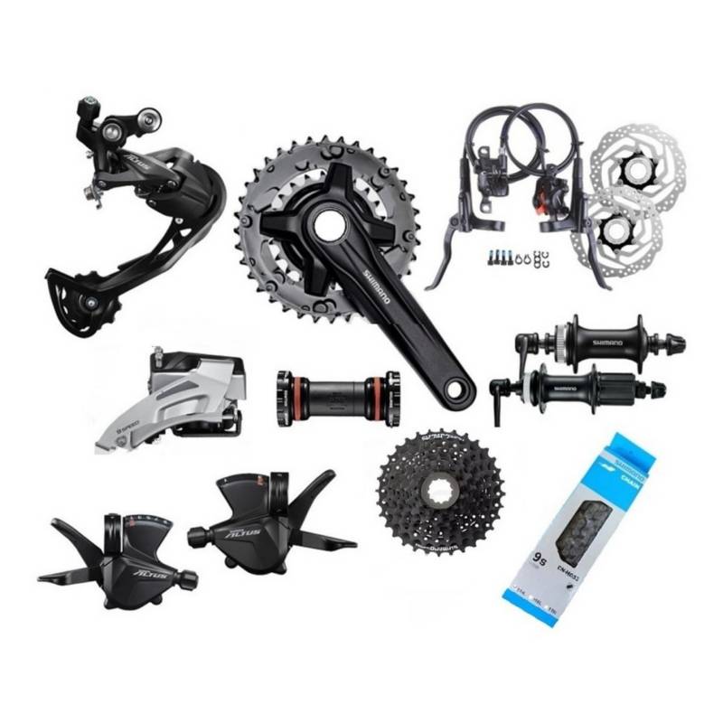 Grupo Shimano Altus 2x9 hidr ulico bicicleta MTB SHIMANO