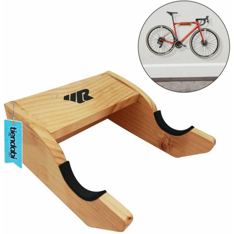 🚲 Cómo hacer UN PORTA BICICLETA de madera – (SOPORTE O COLGADOR de  bicicleta a la pared) 