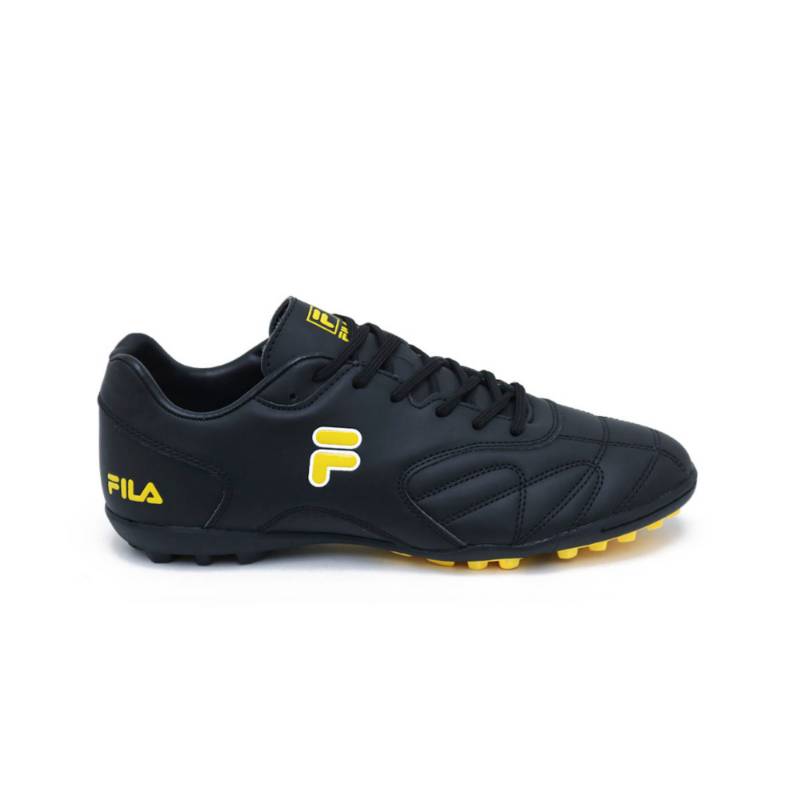 Zapatos fila clearance hombre negro amarillo