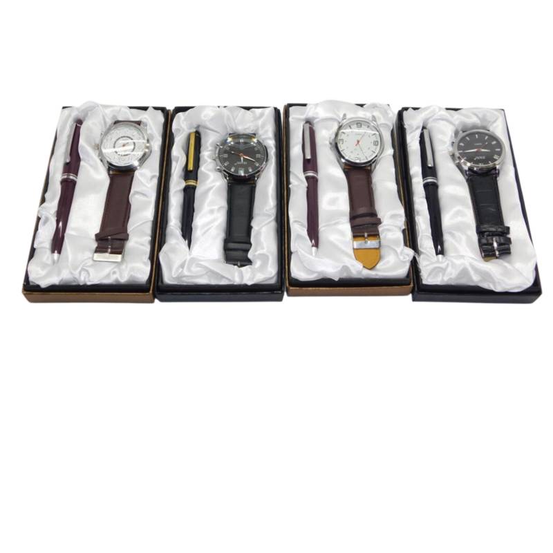 Estuche de Relojes Elegante Hombre y Mujeres de 6 Relojes GENERICO