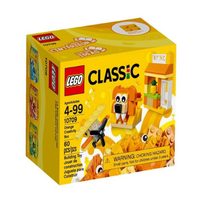 LEGO - Lego clasico caja creativa 10709 amarillo 60 piezas