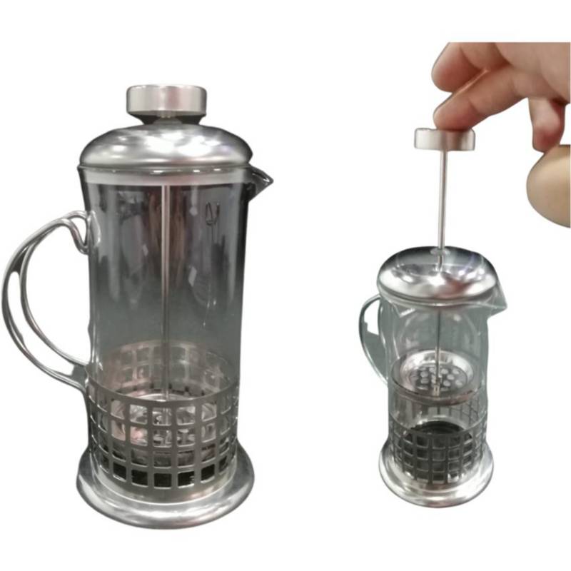 GENERICO Prensa Francesa Cafetera Manual 600 Ml Glass Cafetiere