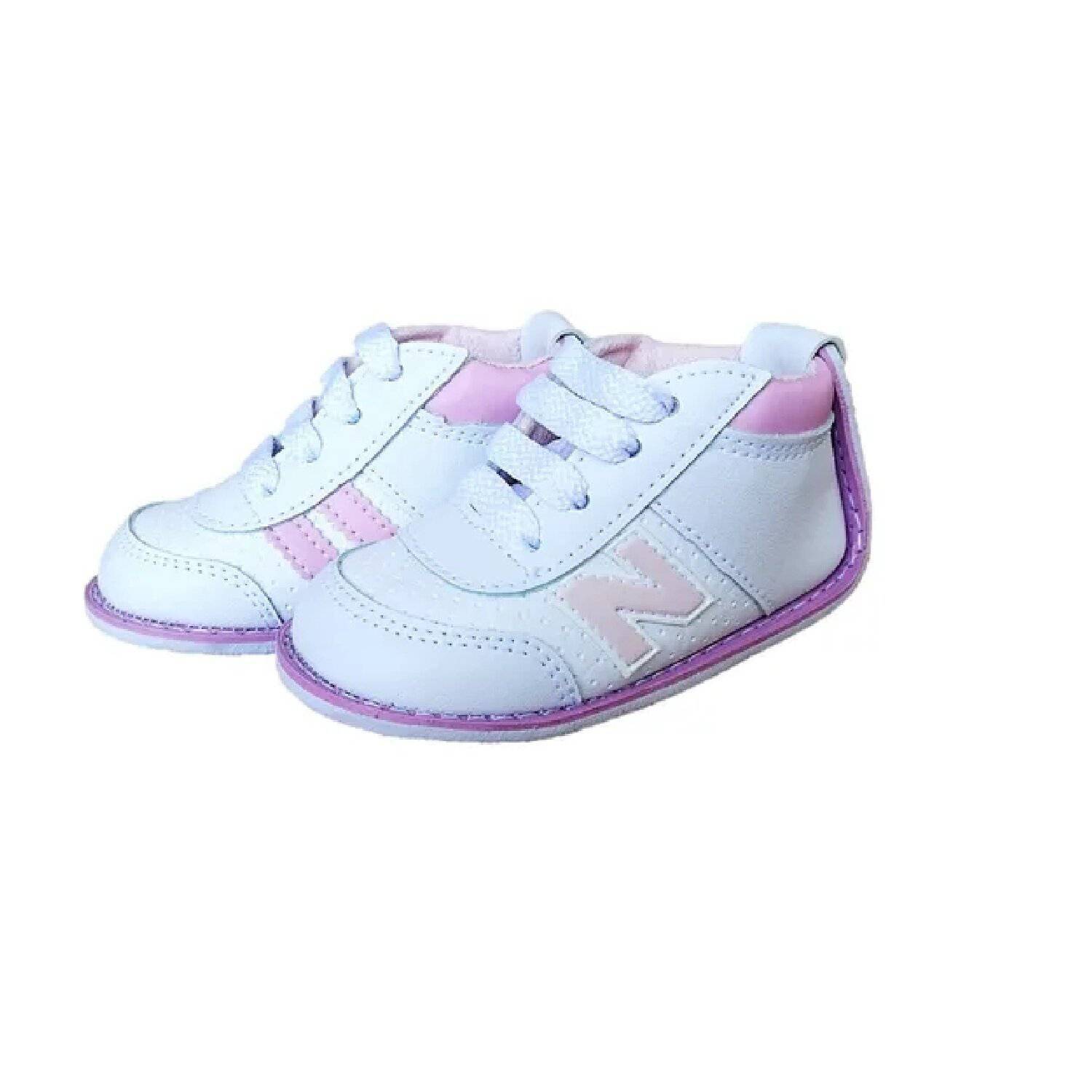 Zapatos bebé no tuerce tenis niño blanco azul MUNDO BEBE