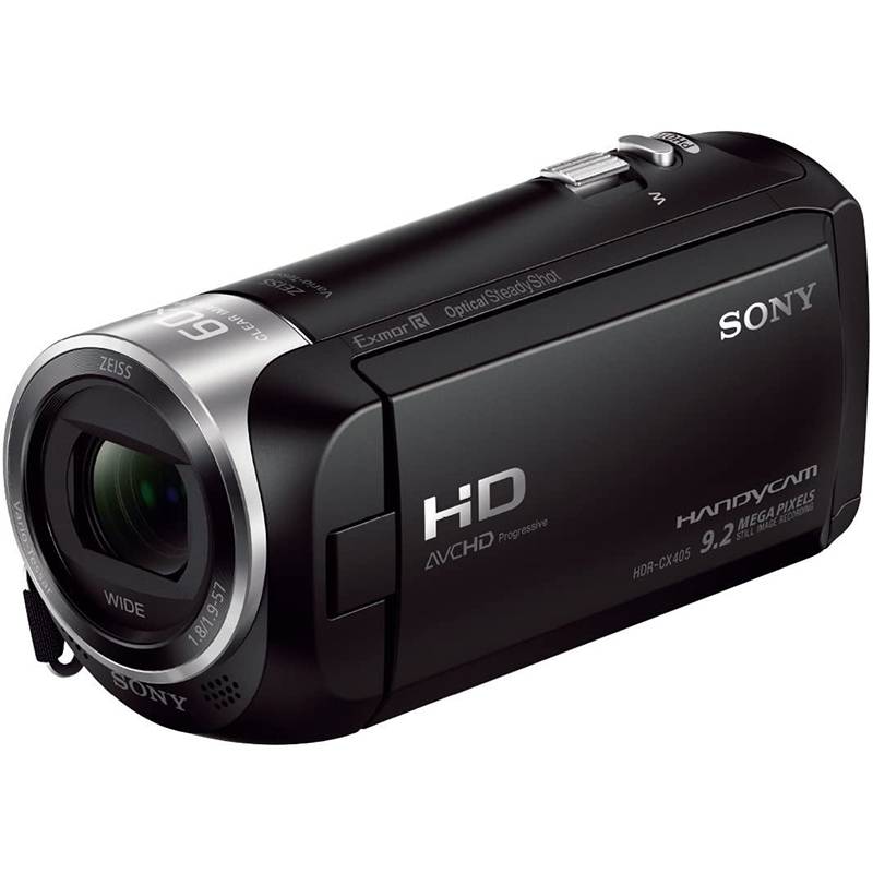 SONY - Cámara Filmadora CX405 Sony con sensor Exmor R® CMOS