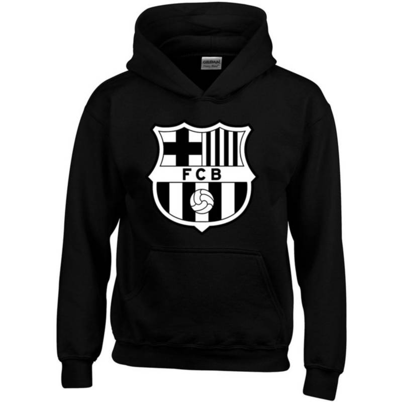 Buzo chaqueta barcelona fc negro GENERICO falabella