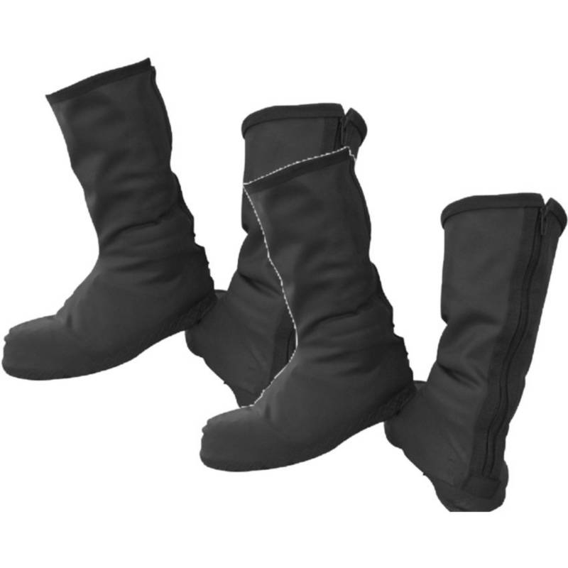 GENERICO - 2 pares zapatones impermeables para moto marca delatex