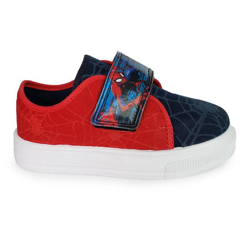 BUBBLE Tenis spiderman velcro herodes -bubble gummers-4545-744-rojo |  