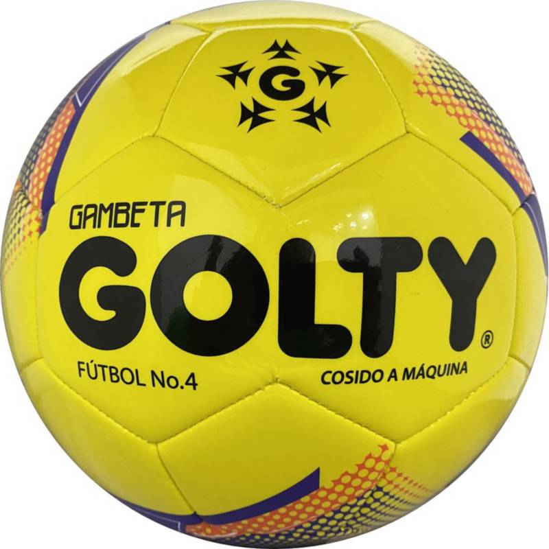 Balón De Fútbol Sala Golty Competition Sala On-amarillo Color Amarillo